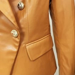 The Ultimate Blazer Jessica Bara Margaux Leather Blazer
