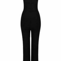 Jessica Bara Kylee Colorblock Bodycon Jumpsuit