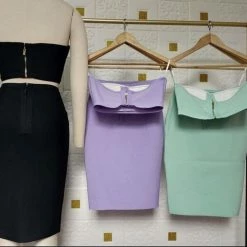 Reve Doll Essentials Jessica Bara Vivianne Two Piece Strapless Bandage Set