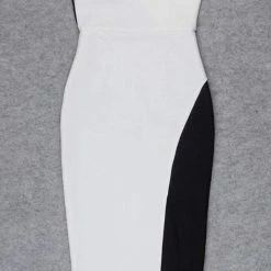 Dresses Jessica Bara Sheila Strapless Bustier Midi Dress