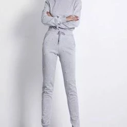 Jessica Bara Angelica Long Sleeve Sporty Jumpsuit