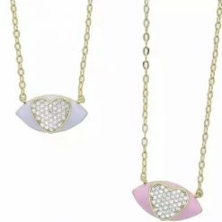 Jessica Bara Clarissa Heart Pendant Necklace