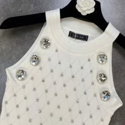 Dresses Jessica Bara Lucy II Sleeveless Embellished Mini Dress