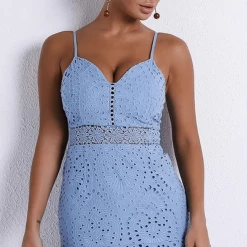 Summer Lovin' Jessica Bara Maggie Ruffle Lace Dress