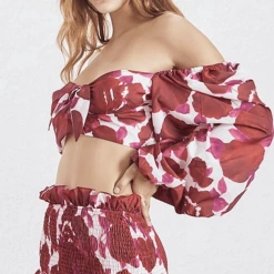 Jessica Bara Noella Two Piece Beach Print Set Summer Lovin'