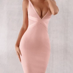 Jessica Bara Barbie Bodycon Bandage Midi Dress