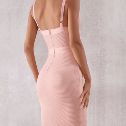 Jessica Bara Barbie Bodycon Bandage Midi Dress