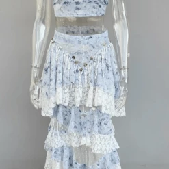 Jessica Bara Amelia II Two Piece Patchwork Set