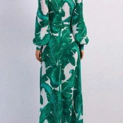 Dresses Jessica Bara Frann Tropical Print Dress
