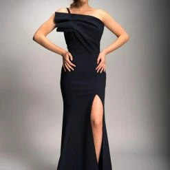 Nicole Bakti High Slit Sleeveless Long Dress