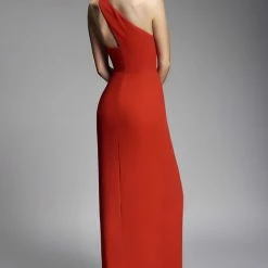 Dresses Nicole Bakti One Shoulder High Slit Dress