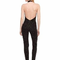 Jessica Bara Nude Gaga Crystal Jumpsuit Influencer Style