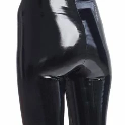 Commando Faux Patent Leather Biker Short