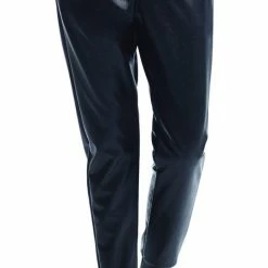 Influencer Style Commando Faux Leather Jogger