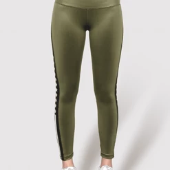 Active Fit Silver Stripe Legging Leggings