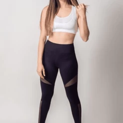Leggings Active Fit High Waist Mesh Legging