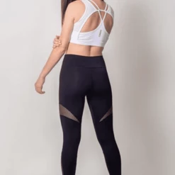 Leggings Active Fit High Waist Mesh Legging