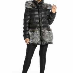 Reve Doll Essentials Luigi Long Sleeve Fur Puffer Jacket