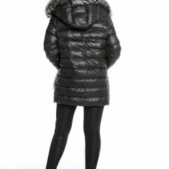 Reve Doll Essentials Luigi Long Sleeve Fur Puffer Jacket