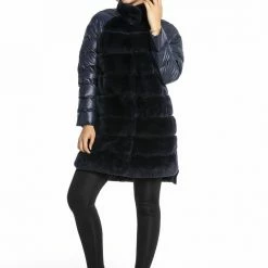 Luigi Long Sleeve Fur Puffer Jacket Reve Doll Essentials