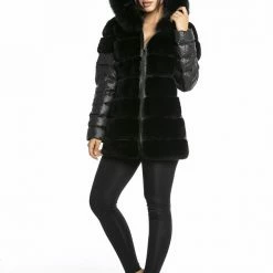 Luigi Long Sleeve Fur Hooded Jacket Reve Doll Essentials