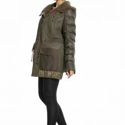 Luigi Long Sleeve Fur Puffer Jacket Reve Doll Essentials