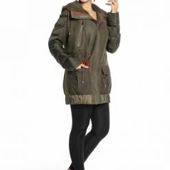 Luigi Long Sleeve Fur Puffer Jacket Reve Doll Essentials