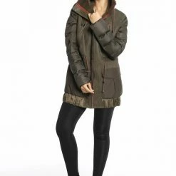Luigi Long Sleeve Fur Puffer Jacket Reve Doll Essentials