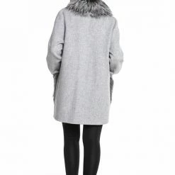Luigi Long Sleeve Fur Jacket