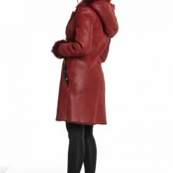 Luigi Long Sleeve Fur Trimmed Coat Reve Doll Essentials