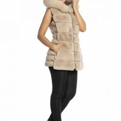 Reve Doll Essentials Luigi Fur Hooded Puffer Vest