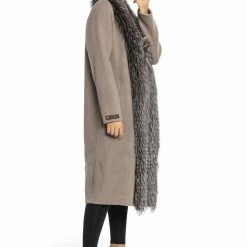 Luigi Long Sleeve Fur Coat