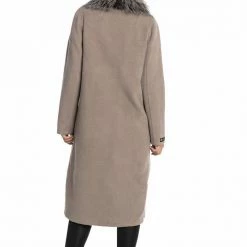 Luigi Long Sleeve Fur Coat