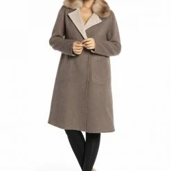 Luigi Long Sleeve Fur Collar Coat Reve Doll Essentials