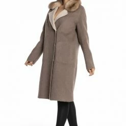 Luigi Long Sleeve Fur Collar Coat Reve Doll Essentials
