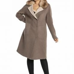 Luigi Long Sleeve Fur Collar Coat Reve Doll Essentials