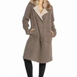 Luigi Long Sleeve Fur Collar Coat Reve Doll Essentials