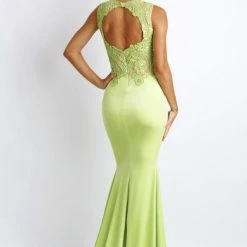 Baccio Couture Luz Jersey Painted Long