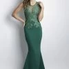 Baccio Couture Baccio Yuri Painted Caviar Long Dress Dresses