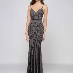 Colors Dress Glow Embellished Dress