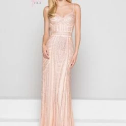 Colors Dress Glow Embellished Dress