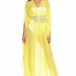 Ela Kaftans Embellished Long Kaftan
