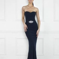 Nicole Bakti Sweetheart Embellished Gown Dresses