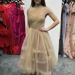 Dresses Nicole Bakti Tulle High Low Gown