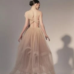 Dresses Nicole Bakti Tulle High Low Gown