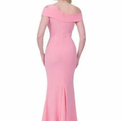 Dresses Posh Couture Assymetric Cold Shoulder Dress