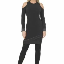 Posh Couture Cold Shoulder Dress The 9-5 Shop