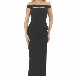 Dresses Posh Couture Cut Out Evening Gown