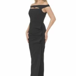 Dresses Posh Couture Cut Out Evening Gown