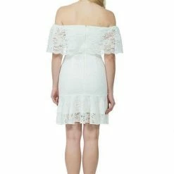Posh Couture Off Shoulder Lace Dress